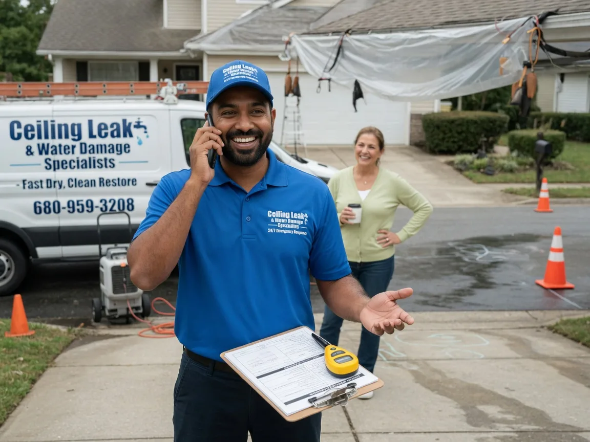 Ceiling Leak Cleanup Buckeye, WV FAQs